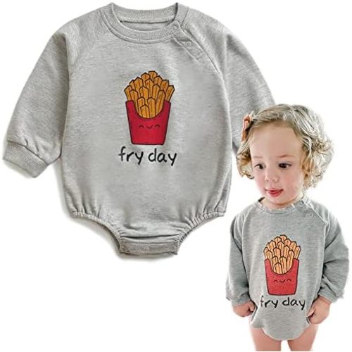 Simplee kids Baby Girl Outfits Long Sleeve Romper for Baby Boy Spring Fall Clothing Print Cartoon Baby Summer Romper