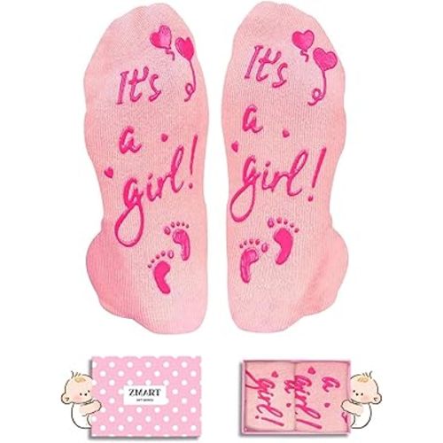 Zmart Pregnancy Gifts for Pregnant Moms - Maternity Socks for Expecting Mothers