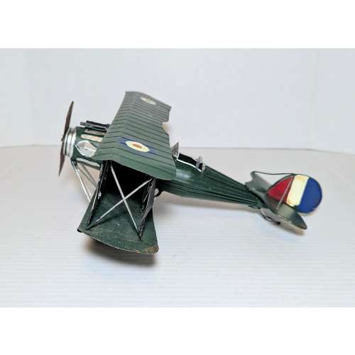 Model Metal Bi Plane WW1 Camel F1