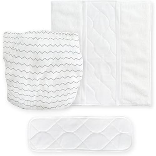 Amazing Baby Hybrid Cloth Diaper Cover with Pocket-Sling, Small, Sz 2 (8-15 lbs), Use with Boosties Inserts, Gray Mini Chevron, SmartNappy Set includes Muslin Cover + Tri-fold Insert + Booster Pad
