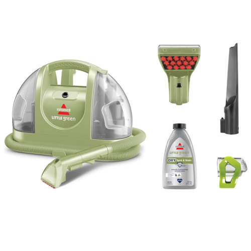 BISSELL Little Green Multi-Purpose Portable Carpet and Upholstery Cleaner, Car and Auto Detailer, with Exclusive Specialty Tools, Green, 1400B & Reviews | Wayfair