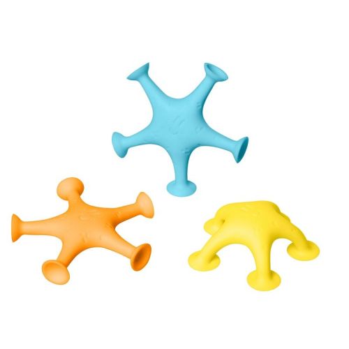 Ubbi Starfish Suction Cup Bath Toys