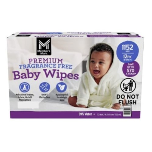Baby Wipes, Fragrance Free