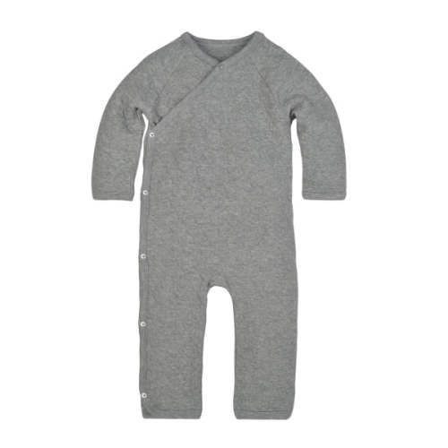 Quilted Bee Organic Wrap Front Baby Jumpsuit – Burt's Bees Baby