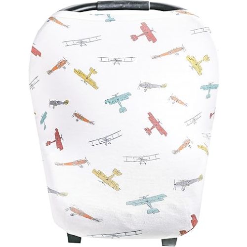 Copper Pearl Multi-Use Cover: Car Seat Covers, Nursing Cover, and Stroller Cover for Sun - Stretchy Fabric, All-Season Use, Stylish Designs, Easy Access for Moms - Ace