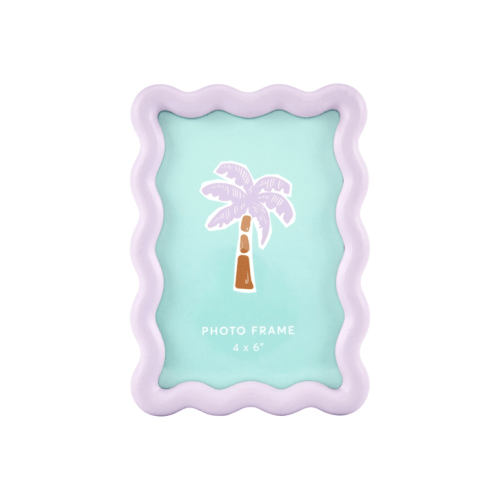 Wavy Frame 4in. x 6in. - Lilac