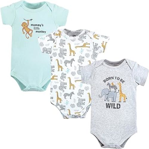 Hudson Baby Baby Cotton Bodysuits