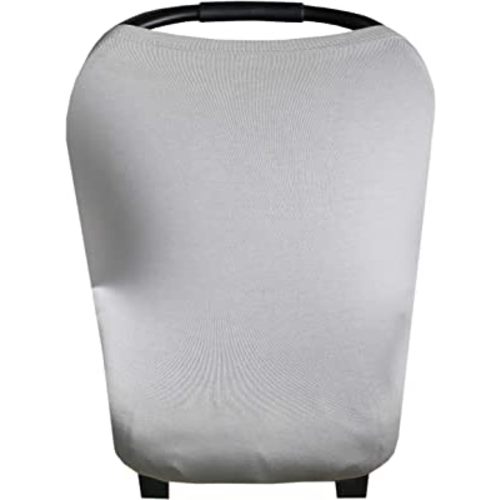 Copper Pearl Multi-Use Cover: Car Seat Covers, Nursing Cover, and Stroller Cover for Sun - Stretchy Fabric, All-Season Use, Stylish Designs, Easy Access for Moms - Stone