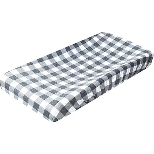 Copper Pearl Premium Knit Changing Pad Cover Soft, Stylish, and Universal Fit for All Standard Diaper Changing Pads, Trendy Design Changing Pad Covers, Scotland