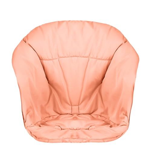 SA ACCESSORIES Cushion, Compatible with Stokke Clikk High Chair - Waterproof Seat Cushion for Babies - High Chair Accessories, Easy to Clean – Machine Washable - Soft Orange