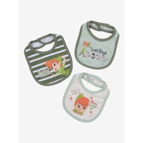 Disney Peter Pan Characters Bib Set - BoxLunch Exclusive