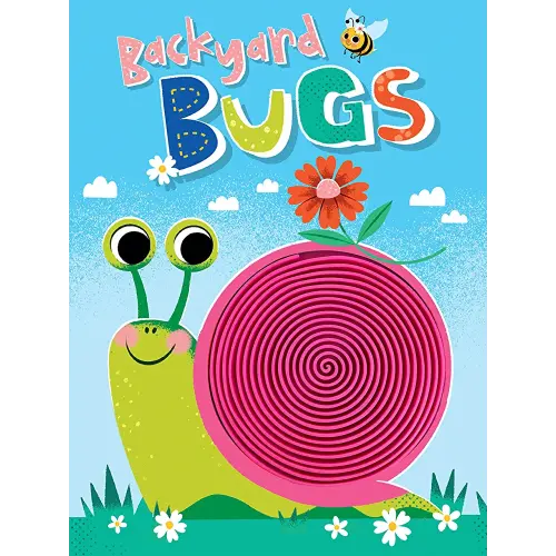 Backyard Bugs - Touch and Feel Board Book - Sensory Board Book