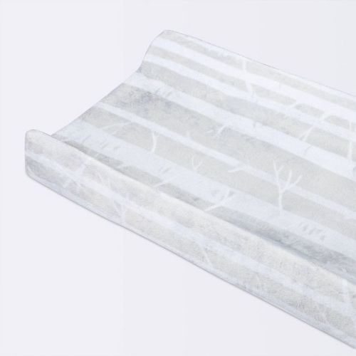 Plush Changing Pad Cover Trees - Cloud Island™ - Gray