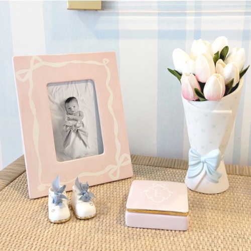 Bow Photo Frame | Wholesale – Ruby Clay Company