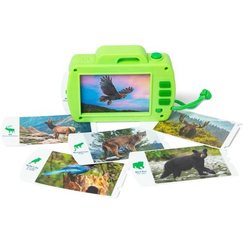 Melissa & Doug Rocky Mountain National Park Sights and Sounds Wooden Toy Camera Play Set - Photo Cards Make Animal Sounds, Search and Find Pretend Play Activities for Boys and Girls Ages 3+
