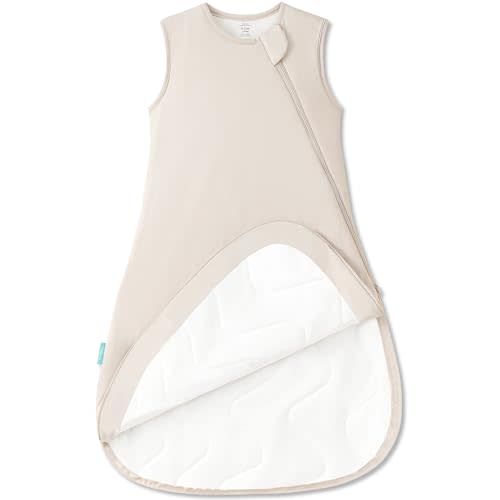 PurComfy Supersoft Sleep Sack 1.0 TOG, Premium Bamboo Viscose Baby Sleeping Bag 2-Way Zipper Sleep Sack Baby Wearable Blanket