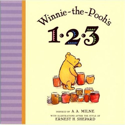 Winnie-the-pooh's 1, 2, 3 By A.a. Milne (board Book)