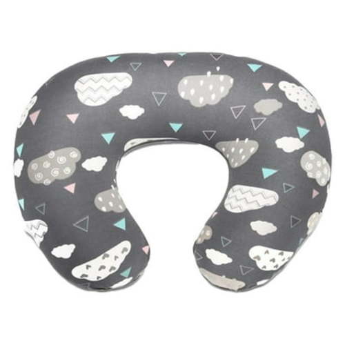 Qalabka Breathable Print Nursing Pillow Cover, U-Shape, 1 Pack for Maternity