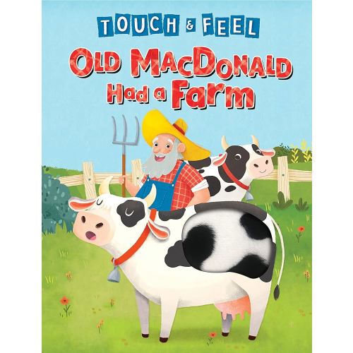 Old MacDonald Had a Farm - Touch and Feel Storybook - Children's Board Book - Novelty Book