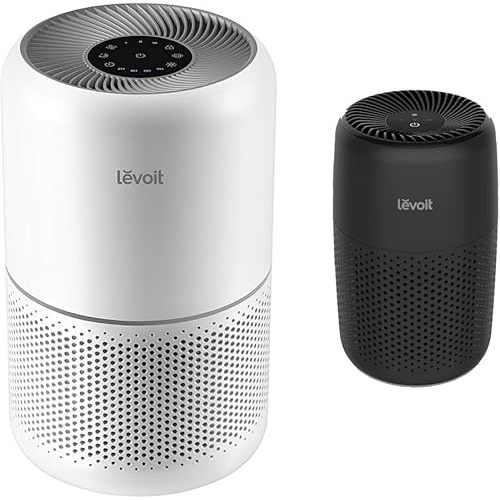 Levoit Air Purifier Bundle with 1095 ft2 Core 300-P & Portable Core Mini-P for Home Bedroom Allergies Pets