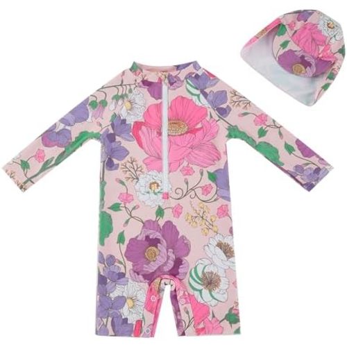 UMELOK Baby Girl Swimsuit Infant UPF 50+ Bathing Suit Size Months