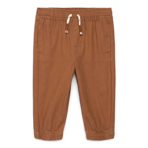 Garanimals Baby Boy Cotton Twill Drawstring Jogger Pants, Sizes 0M-24M