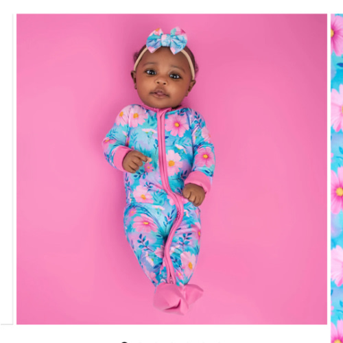Dreamy Cosmos | Convertible Bamboo Zipper Baby Pajamas