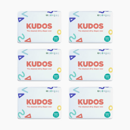 Kudos Diapers, Monthly Supply - Size 5, 138 Count
