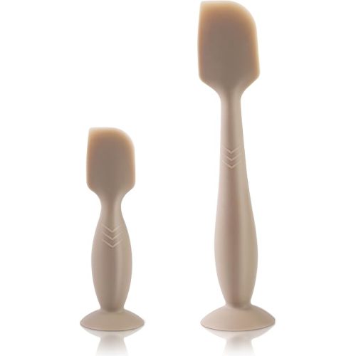 Baby Diaper Cream Spatula, 2 Pack Butt Spatula Baby, Silicone Diaper Cream Applicator, Full-Size and Mini Butt Paste Spatula for Babies, Newborn Baby Necessities, Suitable for Aquaphor