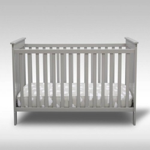 Delta Children Adley 3-in-1 Convertible Crib - Gray