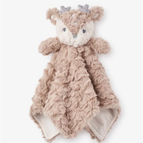 Plush Fawn Baby Security Blanket – Elegant Baby