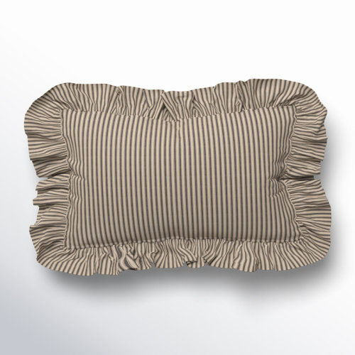 Birch Lane™ Faust Rectangular Cotton Pillow & Reviews | Birch Lane