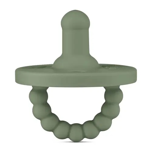 Ryan & Rose Cutie PAT Pacifier Teether (Stage 2, Ivy)