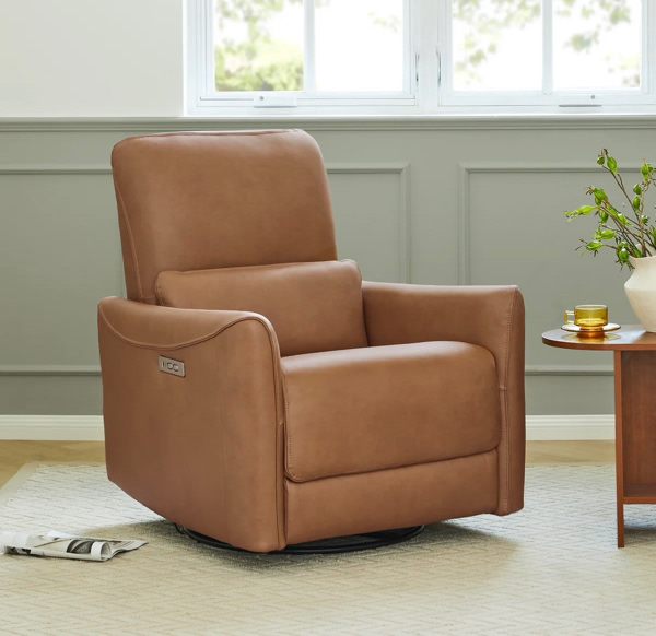Tracee Power Swivel Nursery Glider Recliner