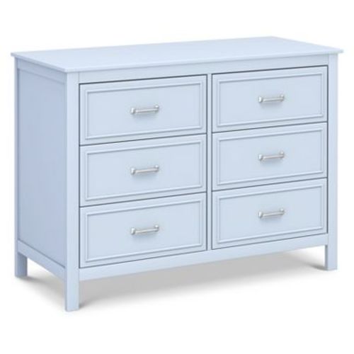 DaVinci Charlie 6-Drawer Double Dresser - Powder Blue