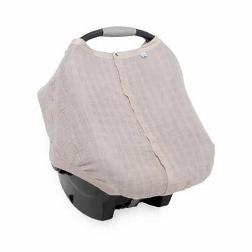Little Unicorn Cotton Muslin Car Seat Canopy, Color: Porpoise