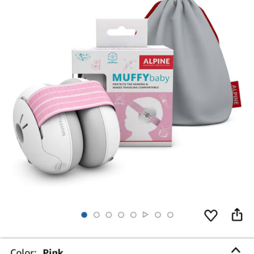 Amazon.com: Alpine Muffy Baby Ear Protection for Babies and Toddlers up to 36 Months - CE & ANSI Certified - Noise Reduction Earmuffs - Comfortable Baby Headphones Against Hearing Damage & Improves Sleep - Black : Baby