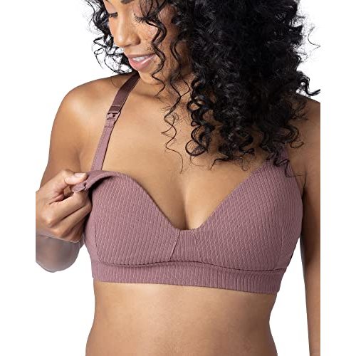 Kindred Bravely Ribbed Signature Cotton Nursing & Maternity Bra
