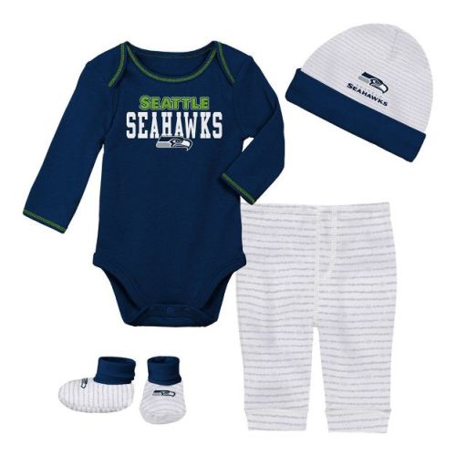 NFL Seattle Seahawks Infant Boys' Layette Pant Set - 3-6M