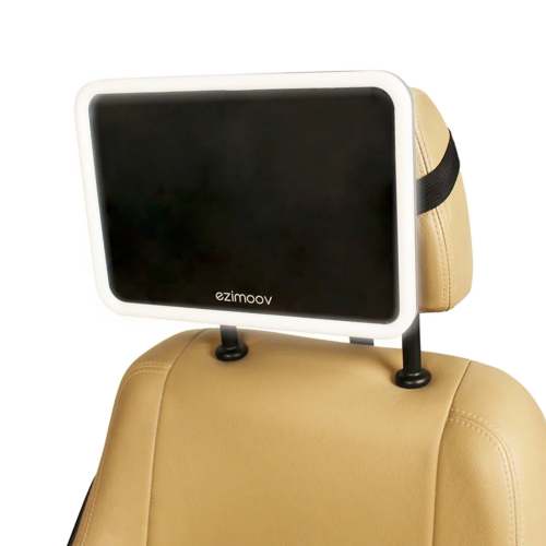 Baby Car Mirror with LED Pro