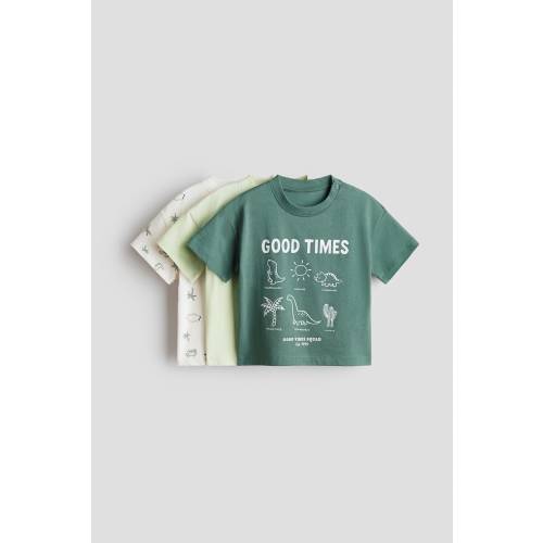 3-PACK COTTON T-SHIRTS