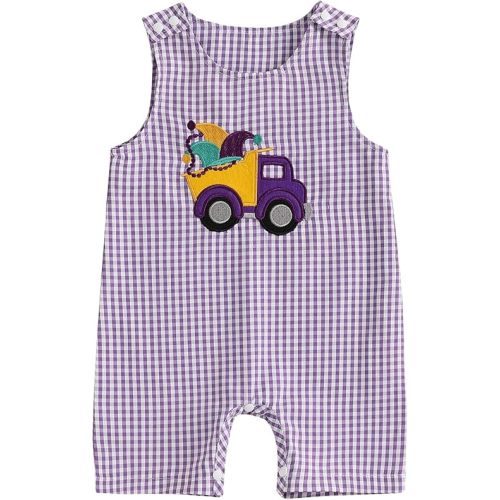 Newborn Baby Boy Girl Clothes Stripes Sleeveless Romper Infant Embroidery Bodysuit Cute Summer Spring Outfit