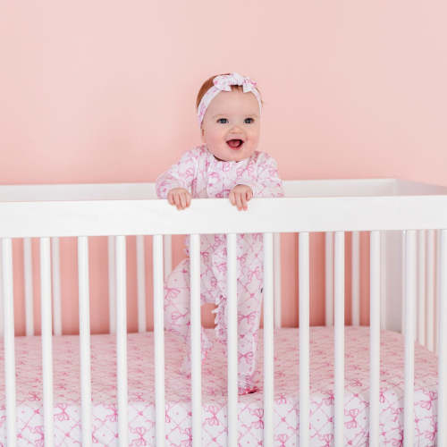 Take A Bow Crib Sheet