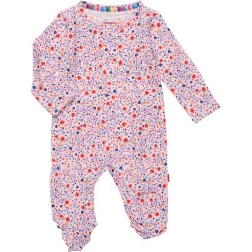 Floral Print Magnetic Footie