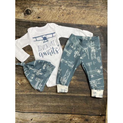 adventure awaits baby outfit - Etsy