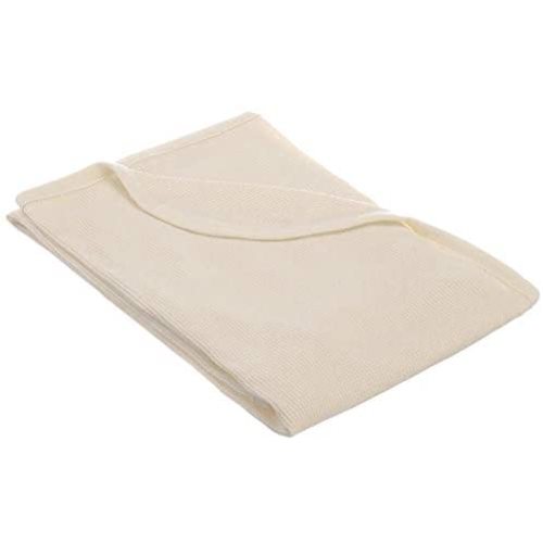 American Baby Company 30 X 40 - Soft 100% Natural Cotton Thermal/Waffle Swaddle Blanket, Ecru, Soft Breathable, for Boys and Girls