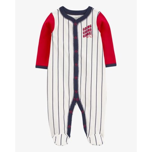 Baby Baseball Snap-Up Cotton Sleep & Play Pajamas - Carter's | Carter's