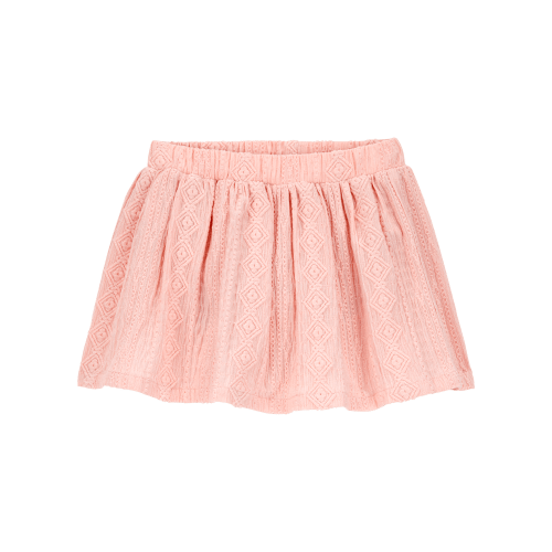 Baby Crochet Pull-On Skort - Pink - Carter's | Carter's