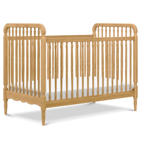 Liberty 3-in-1 Convertible Spindle Crib with Toddler Bed Conversion Kit