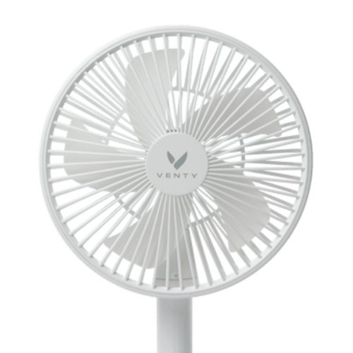 Venty Fan Rechargeable & Portable Fan - 48-Hour Battery Life – V E N T Y